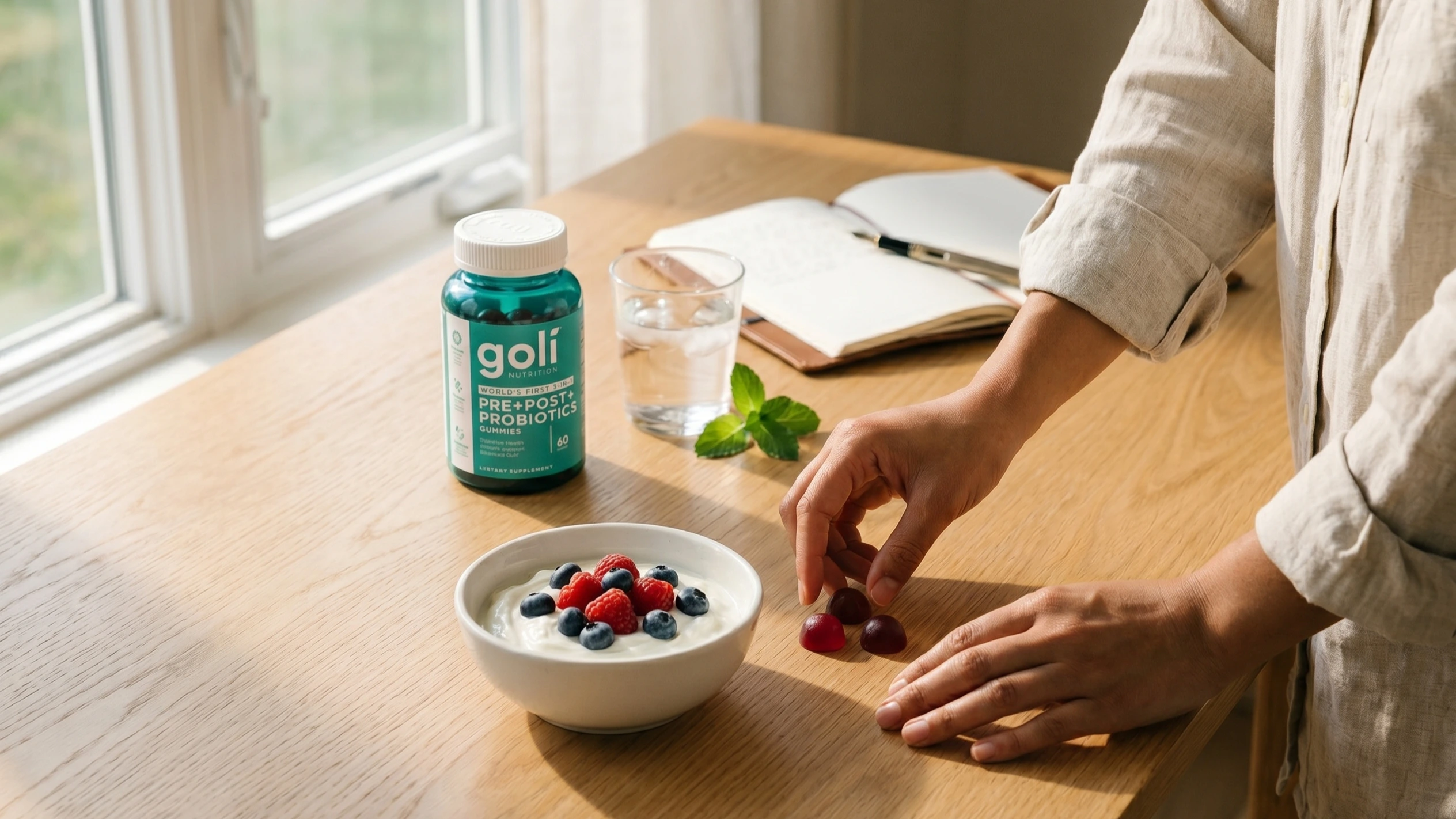 Goli Pre+Post+Probiotic Gummies