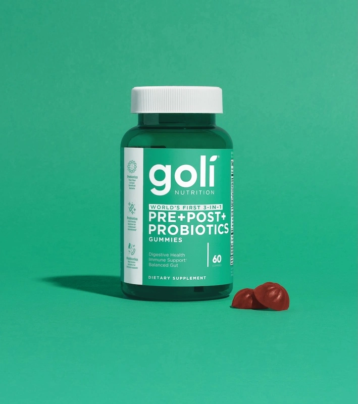 Goli Pre+Post+Probiotic Gummies