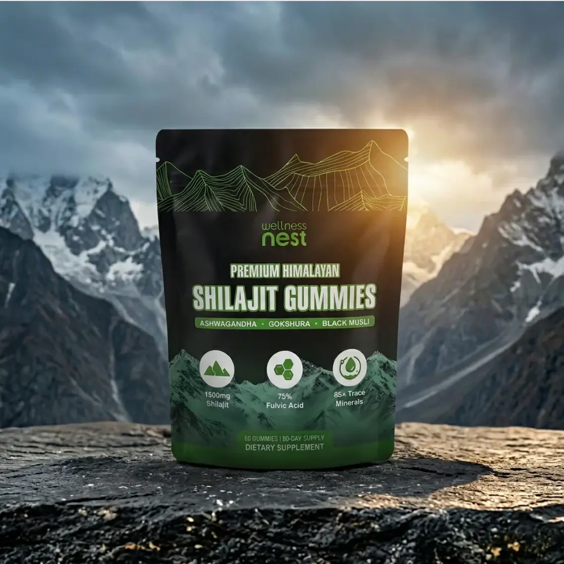 WellnessNest Shilajit Gummies